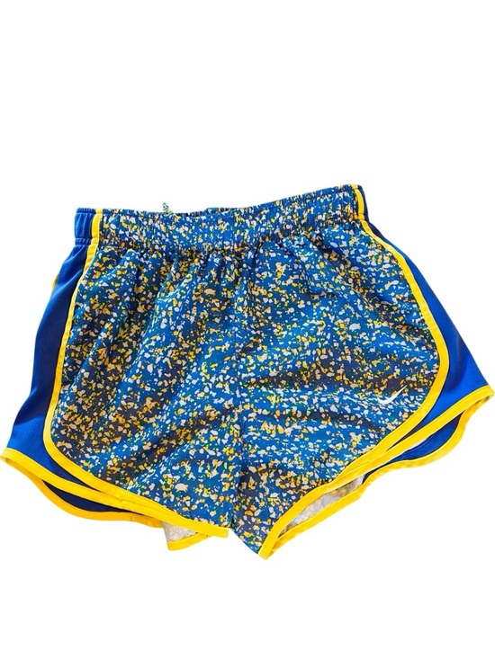 Pants - NIKE Purple Yellow Dot Running Shorts